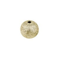 Perlen, Diamantiert, Ø 8mm, gold, 95 Stück