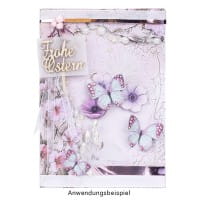 Diamond-Painting-Steine, Strass, irisierend, Sortierung 2, versch. Farben, je 8g, 10 Dosen