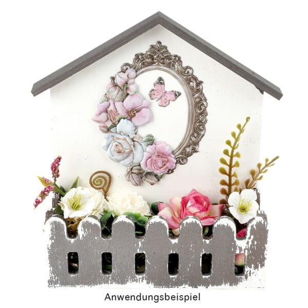 3-D Relief-Sticker, Barockrahmen 1, verschiedene Größen, selbstklebend