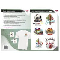 Color Bügeltransfers, DIN A4, Sport & Hobby Mix 2
