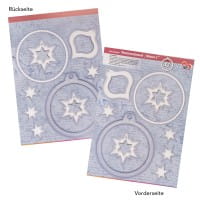 Stanzbogen, Fensterschmuck Winter, DIN A4, 800g/m², 5 Farben, 5 Bogen