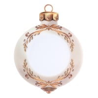 Motiv-Windradfolien, Weihnachtskugeln 2, 17,8cm x 23cm, 500µ, 2 Designs, 8 Stück