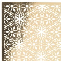 Laser-Kartenaufleger, Zierdeckchen Ornamente, 14,8cm x 10,5cm, 4 Farbtöne, 20 Stück