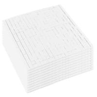 Klebepads, 5mm x 5mm, 3mm hoch, weiß, 10 Bogen