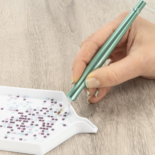 Diamond-E-Painter, für die Gestaltung mit Diamond-Painting-Steinen, inkl. Zubehör