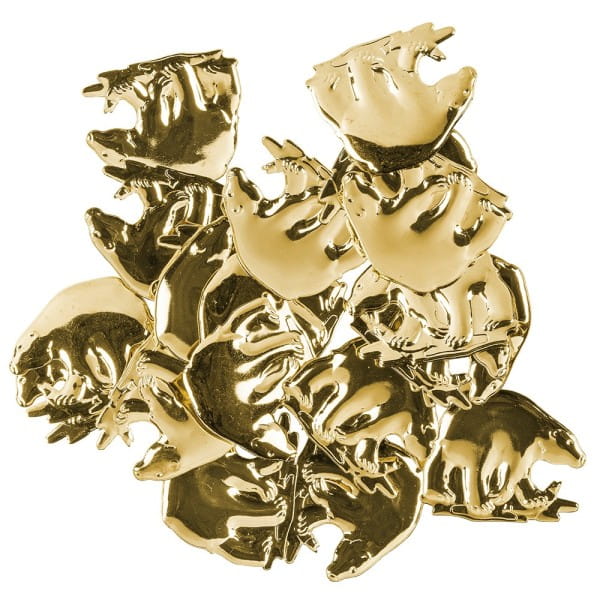 Messing Ornamente, Bär, 20 Stück | Metall-Ornamente | Deko-Artikel | Deko- & Geschenkartikel