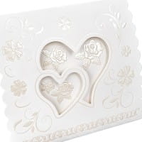 Zier-Faltboxen, Design 2, 13cm x 13cm x 5,5cm, 10 Stück