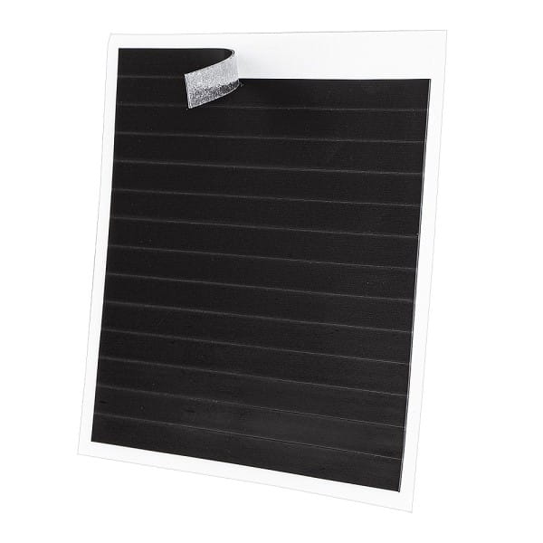 Magnetstreifen, selbstklebend, 0,7cm x 9,8cm, 0,5mm stark, 5 Bogen