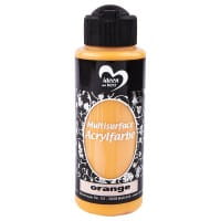 Acrylfarbe "Multisurface", orange, 120ml