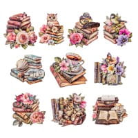 3-D Motive, Kleine Auszeiten, 8-9,5cm, 10 Motive