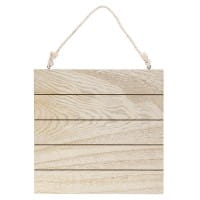 Holzplatten, Nostalgie 2, 24cm x 24cm x 0,6cm, mit Aufhängung, 2 Stück