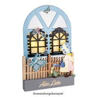 Stick-Designs, Frühlingszeit 1, 9cm bis 13,5cm, 5 Stück