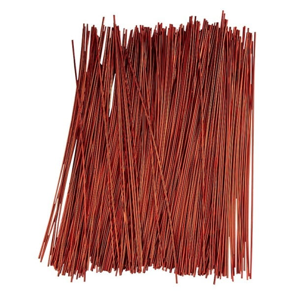 Folienhalme, Ø 2mm, 30cm lang, 40g, rot