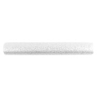 Deko-Stoff, Punkte, 28cm breit, 3m lang, grau, silber