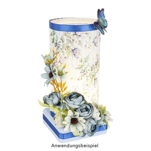 Motiv-Transparentpapiere Deluxe, Frühlingsblumen, DIN A4, versch. Designs, geprägt, 10 Bogen