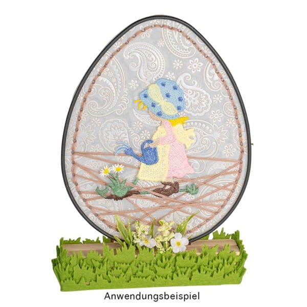 Stick-Designs, Frühlingszeit 1, 9cm bis 13,5cm, 5 Stück