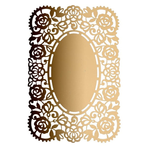 Laser-Kartenaufleger, Rahmen 1, 14,8cm x 10,2cm, 220 g/m², 5 Farben, 20 Stück