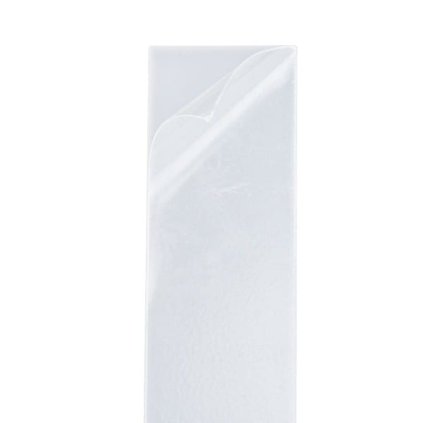 Acrylklötzchen, 16cm x 2,3cm x 0,4cm, transluzent, 6 Stück
