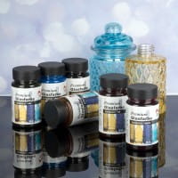 Premium-Glasfarbe, transparent, goldgelb, 90ml
