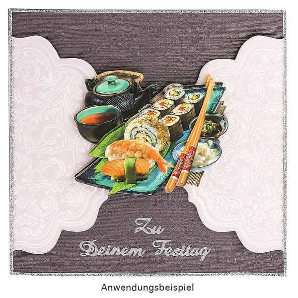 3-D Motive, Essen & Trinken, 7-10cm, 10 Motive