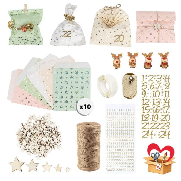 BastelBox: DIY-Adventskalender, 309-teilig