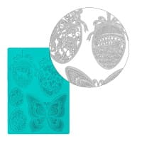 Silikon-Dekormatte, Design 74, 21cm x 15cm x 0,2cm