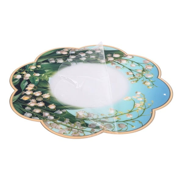 Motiv-Windradfolien, Blumen, Ø 20cm, 500µ, 2 Designs, 8 Stück