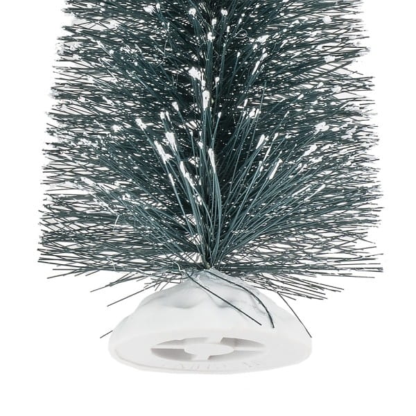 Deko-Schneetannen, 5cm bis 21cm hoch, 9 Stück