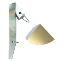 Magnet-Falt-Tannen, Design 5, Ø8,5cm, 12,5cm hoch, 180g/m², inkl. Tannenspitzen, 3 Stück