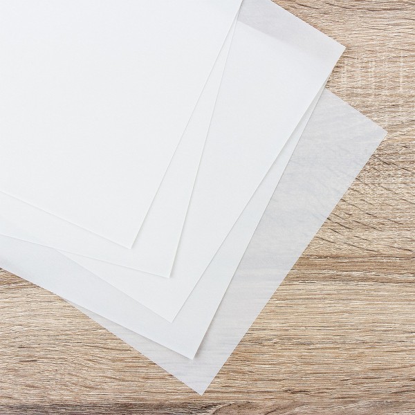 Transparentpapiere, DIN A4, 130 g/m², weiß, 20 Bogen