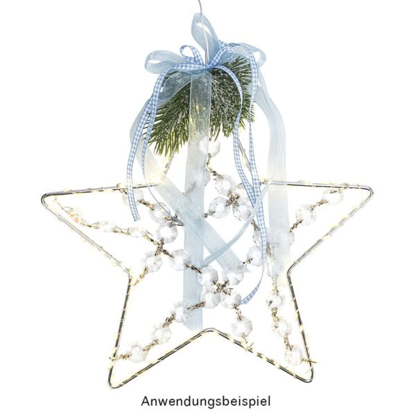 LED-Draht-Lichterkette, warmweiß, 1,5cm Lichtabstand, inkl. Timer, 30er | Draht-Lichterketten | LED & Leucht-Deko | Deko- & Geschenkartikel