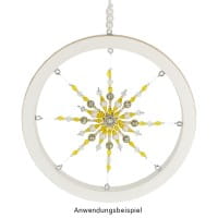 Perlen, Rondelle, facettiert, 0,8cm x 0,6cm, transparent-irisierend, 20 Stück