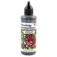 Pouring-Konturliner, 82ml, anthrazit