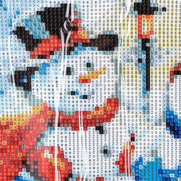Diamond-Painting-Bild, Schneemänner, 35cm x 25cm, inkl. Werkzeug