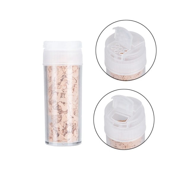 Terrazzo-Flocken, Farbsortierung 1, 1mm-3mm, 10g je Dose, verschiedene Farben, 6 Stück