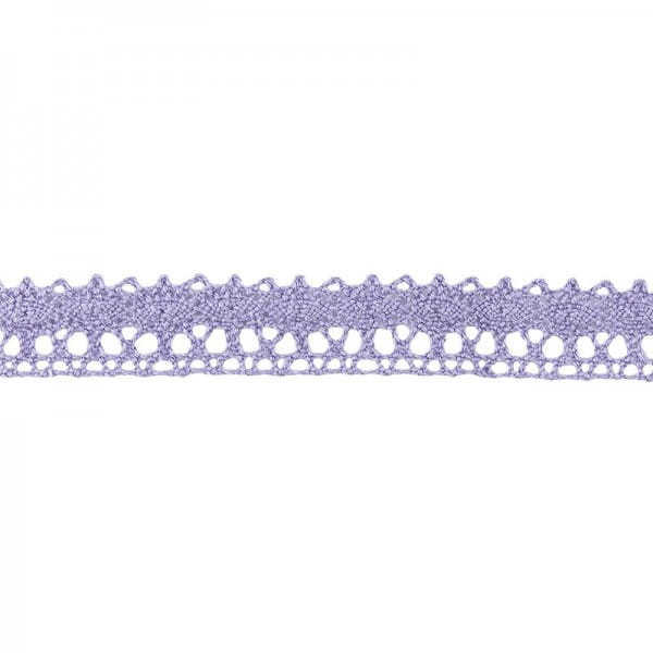 Häkelspitze Design 5, 1,7cm breit, 2m lang, flieder