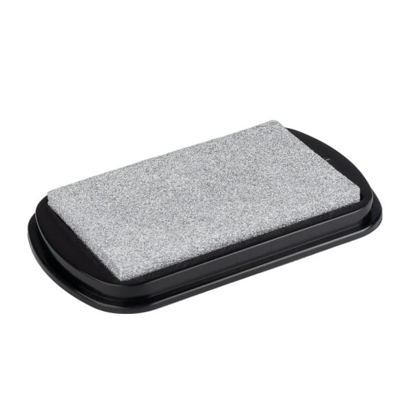 Stempelkissen, schnelltrocknend, wasserfest, 7,5cm x 4,3cm, silber