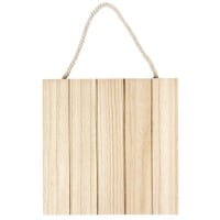 Holzplatte, Nostalgie, 24cm x 24cm x 1,5cm, mit Aufhängung für die Wand