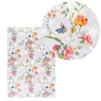 Reispapiere, Blüten 14, DIN A4, 30g/m², 2 verschiedene Designs