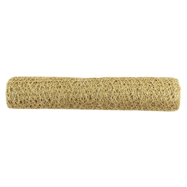 Deko-Stoff, Netzoptik 1, 28cm breit, 3m lang, gold