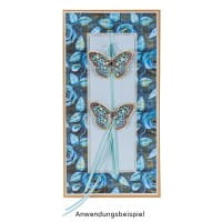 Duo-Design-Papiere, Zauberhafte Blätter, beidseitig bedruckt, 25cm x 25cm, 250g/m², 20 Blatt