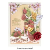 3-D Relief-Sticker, Zauberhafte Elfen 5, 21cm x 30cm, verschiedene Größen, selbstklebend