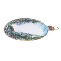 Motiv-Windradfolien, Weihnachtskugeln 1, 19cm x 23cm, 500µ, 2 Designs, 8 Stück