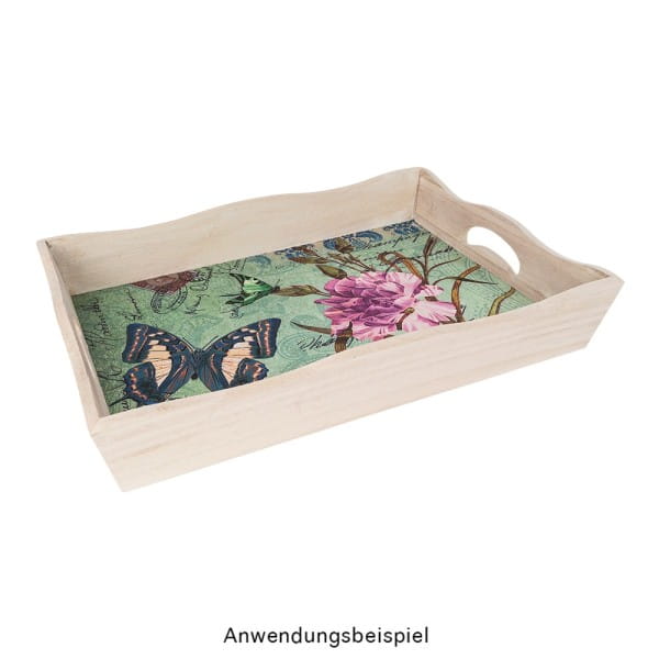 Selbstklebende Stoffe, Vintage, 20cm x 30cm, 8 Designs, selbstklebend, 8 Stück