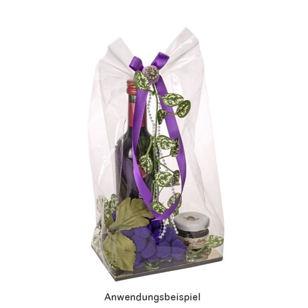 Pompons, Violett- & Rosatöne, versch. Farben und Größen, 500 Stück