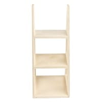 Treppen-Regal aus Holz, 16cm x 7cm x 8cm