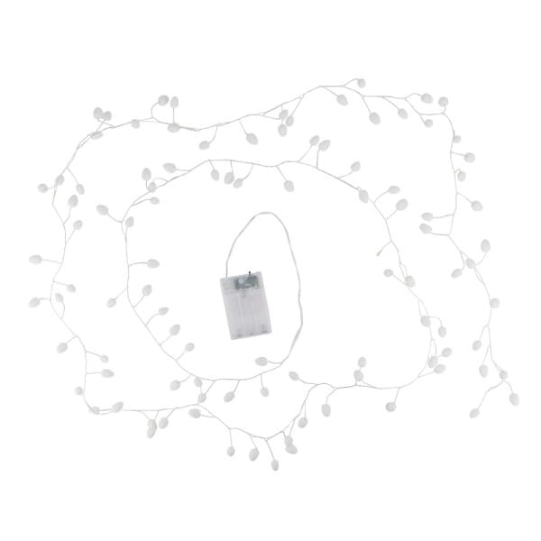 LED-Lichterkette, Weiße Knospen, 100 LEDs in Warmweiß, inkl. Timer-Funktion | Lichterketten | LED & Leucht-Deko | Deko- & Geschenkartikel