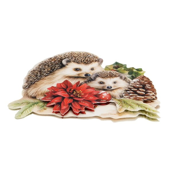 3-D Motive, Niedliche Igel, 7,5-8,5cm, 10 Motive