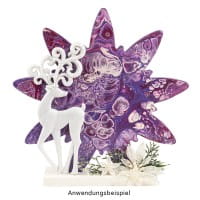 Pouring Mix, 2 in 1, Pouring Medium & Acrylfarbe, violett, 180ml