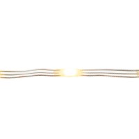 LED-Micro-Lichterkette, warmweiß, inkl. Timer, transparentes Soft-Kabel, 100er